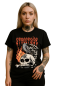 Preview: “Flaming Crow Skull” T-Shirt