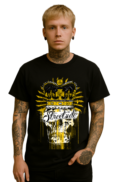 “Royal Skull Whiteout” T-Shirt