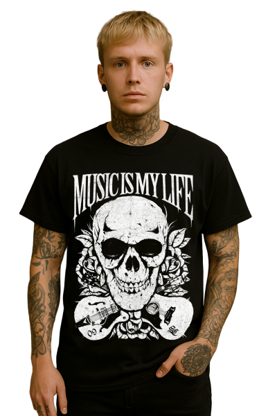 “Music Is My Life” T-Shirt