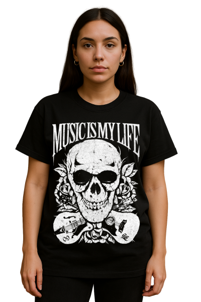 Preview: “Music Is My Life” T-Shirt