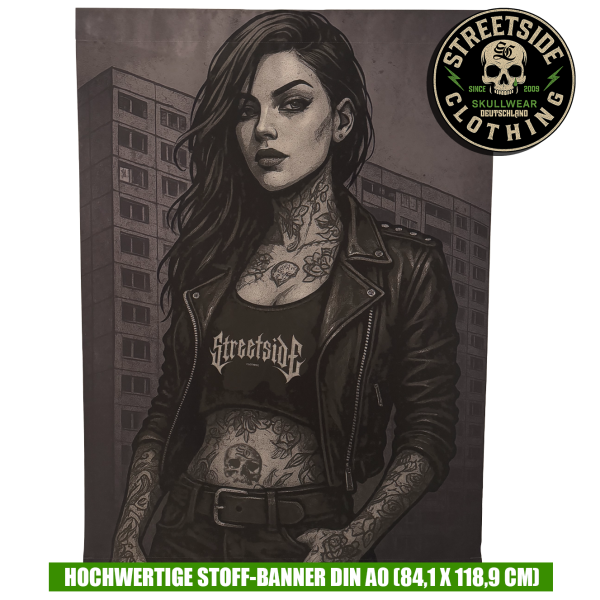 Stoff-Banner StreetGirl