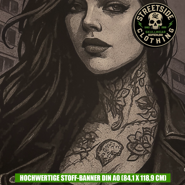 Preview: Stoff-Banner StreetGirl