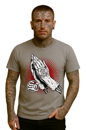 “Pray for the Streets” T-Shirt (Grey)