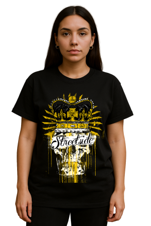 “Royal Skull Whiteout” T-Shirt